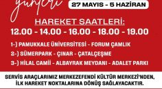 MERKEZEFENDİ BELEDİYESİ’NDEN KİTAP GÜNLERİ İÇİN ÖZEL SERVİS