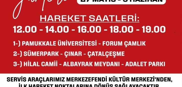 MERKEZEFENDİ BELEDİYESİ’NDEN KİTAP GÜNLERİ İÇİN ÖZEL SERVİS