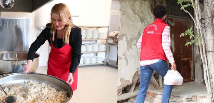 MERKEZEFENDİ BELEDİYESİ AŞEVİ HİZMETE  BAŞLADI