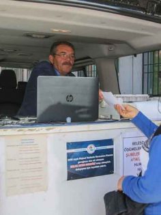 PAMUKKALE GEZİCİ VEZNE ÖDEME KOLAYLIĞI SAĞLIYOR