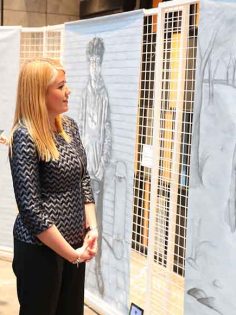 MERKEZEFENDİ’DE 19 MAYIS BOY PORTRE GENÇLİK SERGİSİ AÇILDI