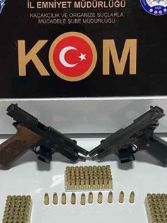 DENİZLİ’DE SİLAH KAÇAKÇISI YAKALANDI