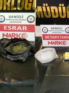UYUŞTURUCUYU KARGO İLE GÖNDERMİŞLER