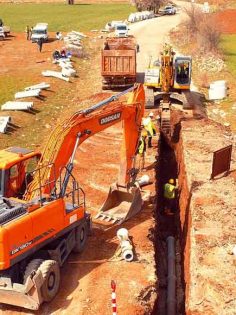 ÇAĞIRGAN MODERN ALTYAPIYA KAVUŞUYOR