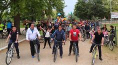 ACIPAYAM’DA 19 MAYIS BİSİKLET TURU DÜZENLENDİ