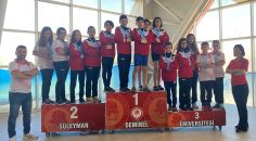 YÜZMEDE DENİZLİ FIRTINA GİBİ