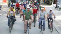 ÇİVRİL’DE 250 BİSİKLETÇİ PEDAL ÇEVİRDİ
