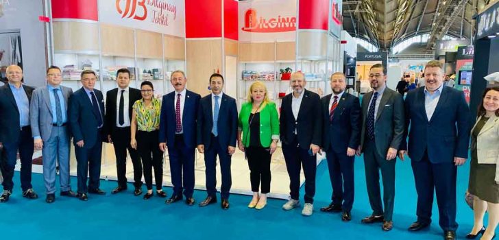 DTO VE FİRMALARDAN OLUŞAN EKİP FUARDA