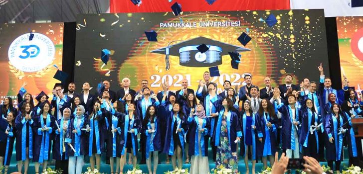 PAÜ’DE MEZUNİYET COŞKUSU BAŞLADI