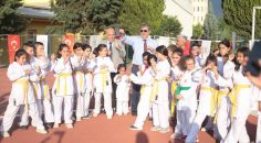 PAMUKKALE’DE SPOR VE SANAT BİR ARADA