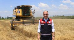 PAMUKKALE BELEDİYESİ İLK HASADINI GERÇEKLEŞTİRDİ