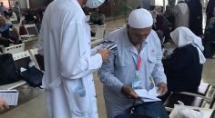 HACI ADAYLARINA HAVAALANINDA BİLGİ VERİLDİ