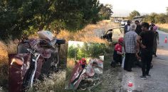 TAVAS’TA KAZA: 7 AYLIK BEBEK ÖLDÜ, 4 YARALI