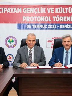 ACIPAYAM, GENÇLİK VE KÜLTÜR MERKEZİ’NE KAVUŞUYOR