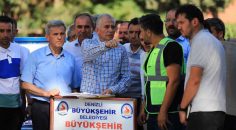 BÜYÜKŞEHİR İLE ACIPAYAM HİZMET DESTANI SÜRÜYOR