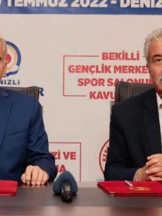BEKİLLİ’YE GENÇLİK MERKEZİ VE SPOR SALONU