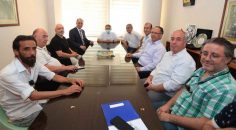 BAŞKAN ÖRKİ DGC’DE BASINLA BULUŞTU