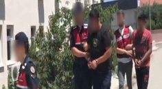 CAMİDEN MUSLUK BATARYASI ÇALANLAR YAKALANDI