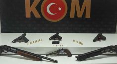 SİLAH KAÇAKÇILIĞINDA DENİZLİ MERKEZLİ OPERASYON