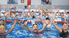 DENİZLİ’DE YÜZME SPORUNA İLGİ ARTIYOR