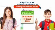 PAMUKKALE BELEDİYESİNİN EĞİTİM YARDIMI BAŞVURULARI BAŞLADI