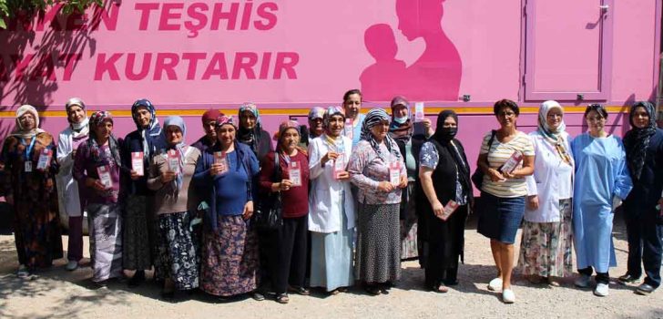 KANSER TARAMA TIRI BİNLERCE KADINI KONTROL ETTİ