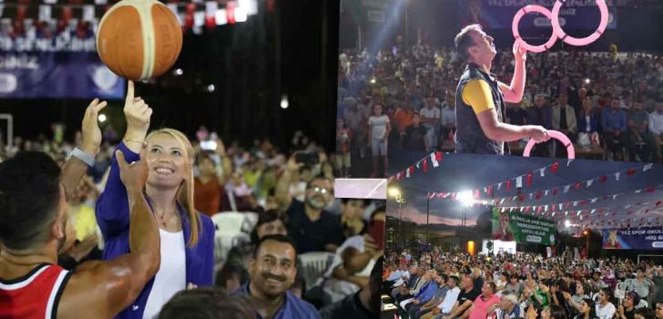 MERKEZEFENDİLİ ÇOCUKLAR ŞENLİKTE DOYASIYA EĞLENDİ