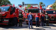 BÜYÜKŞEHİR İTFAİYE GÜCÜNE GÜÇ KATTI