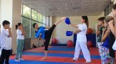 PAMUKKALELİ GENÇLER YAZ SPOR KURSLARIYLA SPORU SEVDİ