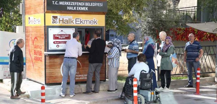 MERKEZEFENDİ HALK EKMEK BÜFE SAYISI 11’E YÜKSELDİ
