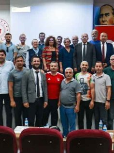 FEDERASYON TEMSİLCİLERİ TOPLANTIDA BULUŞTU