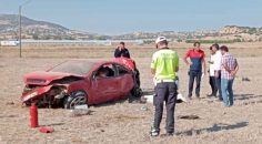 OTOMOBİL TAKLA ATTI: 1 ÖLÜ, 2 YARALI