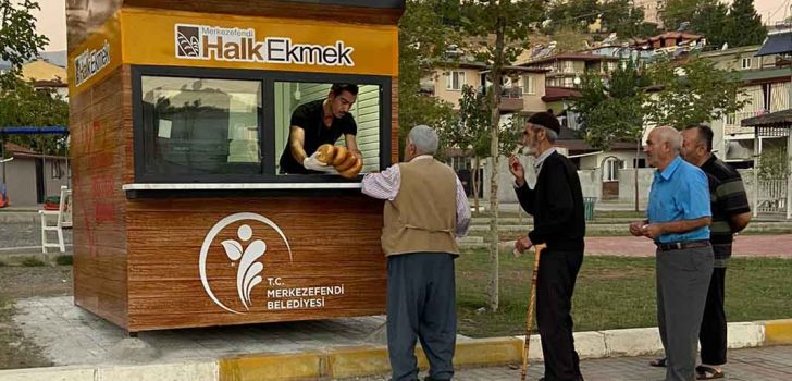 MERKEZEFENDİ HALK EKMEK BÜFE SAYISI ALTIYA YÜKSELDİ