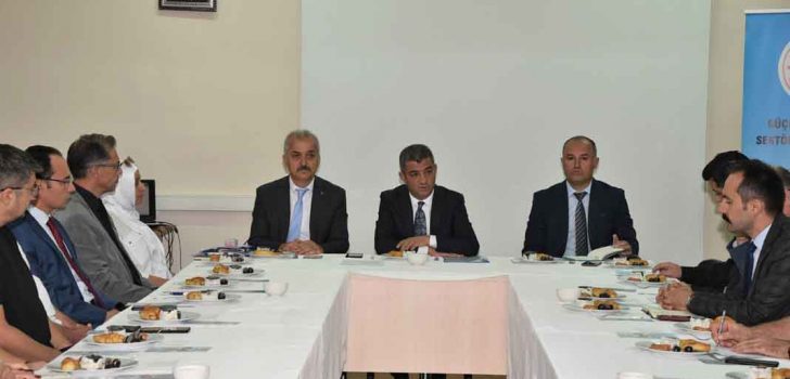 MESLEKİ EĞİTİM DEĞERLENDİRME TOPLANTISI YAPILDI