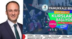 PAMUKKALE BELEDİYESİ’NİN YENİ DÖNEM KURSLARI BAŞLIYOR