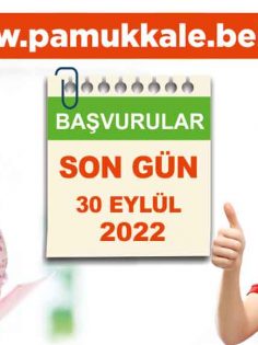 YARDIM BAŞVURULARINDA SON GÜN 30 EYLÜL