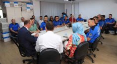 BAŞKAN ÖRKİ, ZABITA MÜDÜRLÜĞÜ’NÜ ZİYARET ETTİ