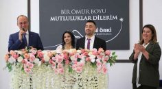 AKTEPE SOSYAL TESİSLERİ’NDE İLK NİKÂH KIYILDI