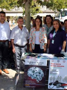 İL SAĞLIK BAYRAMYERİ’NDE STANT AÇTI