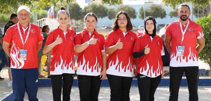 BOCCE’DE MERVE’Lİ MİLLİ TAKIM AVRUPA ŞAMPİYONU