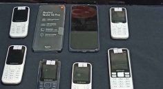 KAÇAK CEP TELEFONU ELE GEÇİRİLDİ