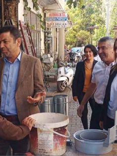 CHP’DE BULDAN’DA ÜRETİCİLERLE GÖRÜŞTÜ