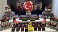 KAÇAK CİNSEL İÇERİKLİ ÜRÜNLER YAKALANDI