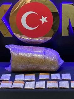 KAÇAKÇILARA BASKIN