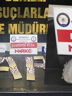DENİZLİ’DE 9 ZEHİR TACİRİ TUTUKLANDI
