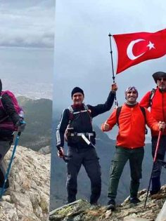 DAĞCILARDAN ZİRVE TIRMANIŞI