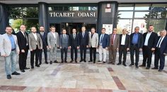 BAŞKAN ERDOĞAN, KAZAKİSTAN BÜYÜKELÇİSİNİ AĞIRLADI