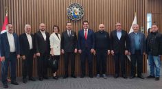 AK PARTİ’DEN DSO BAŞKANI KASAPOĞLU’NA ZİYARET