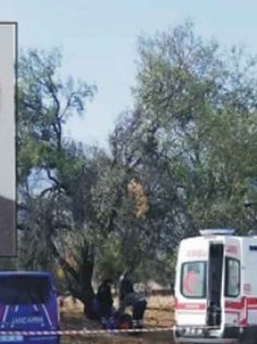 HAYVANLARI OTLATMAK İÇİN GİTTİ CESEDİ BULUNDU