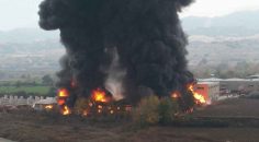 KİMYA FABRİKASINDA YANGIN ÇIKTI